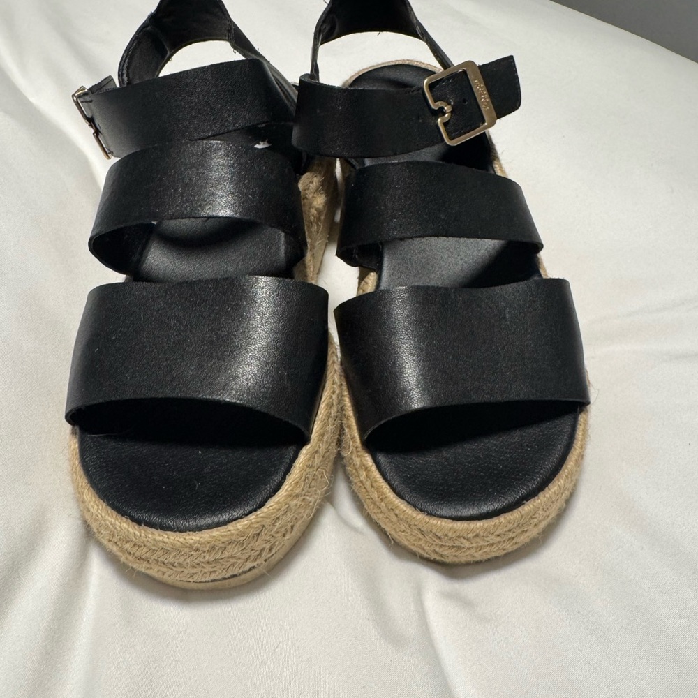Dr. Scholl’s Black Espadrille Sandals